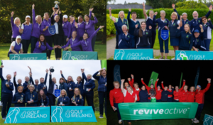 Carton House, Crossgar, Athlone and Templemore celebrate their Revive Active regional titles
