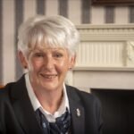 Portrait of Claire Dowling, first woman to captain The Royal and Ancient Golf Club of St Andrews