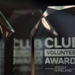 Golf Ireland Club Volunteer Award trophy