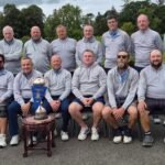 Corballis Links team with the Tudenham Cup