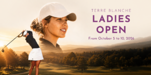Terre Blanche Ladies Open promotional graphic, event week 5 to 10 October 2026