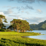 Mahony’s Point 18th hole beside the lakes and mountains of Killarney