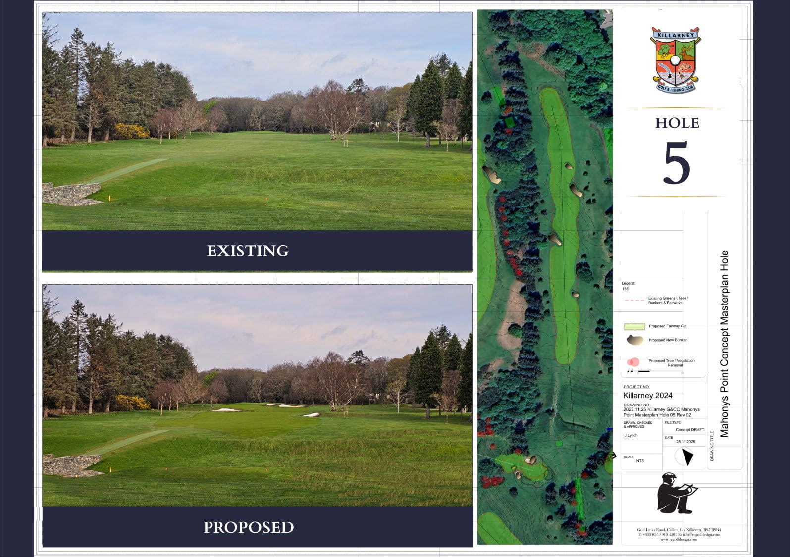 image2 - Talk Golf Ireland Existing and proposed course design with an upgrade plan for Mahony’s Point